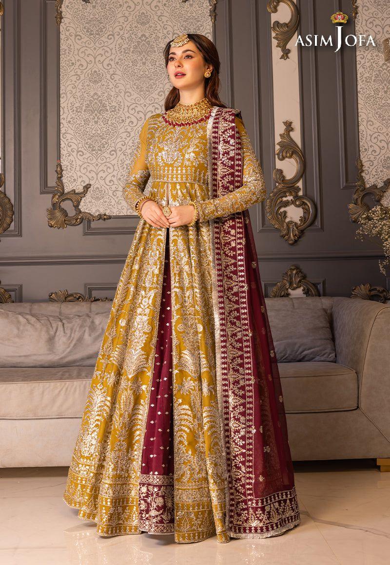 ASIM JOFA LUXUR PRET AJHJ-22 STITCHED - Aqsa Fabrics