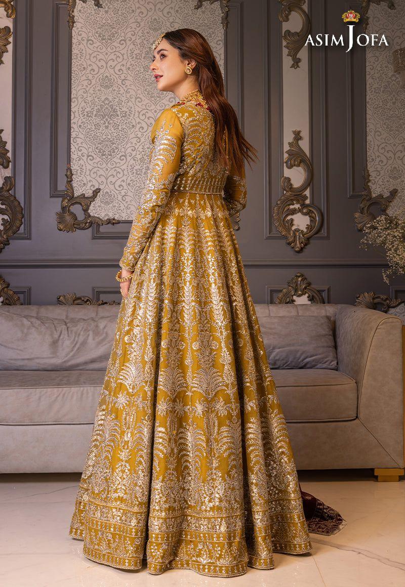 ASIM JOFA LUXUR PRET AJHJ-22 STITCHED - Aqsa Fabrics