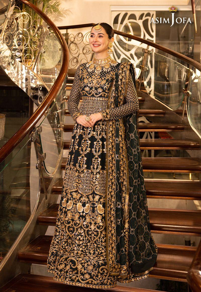 ASIM JOFA LUXUR PRET AJHJ-25 STITCHED - Aqsa Fabrics