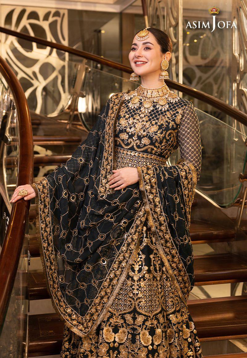 ASIM JOFA LUXUR PRET AJHJ-25 STITCHED - Aqsa Fabrics