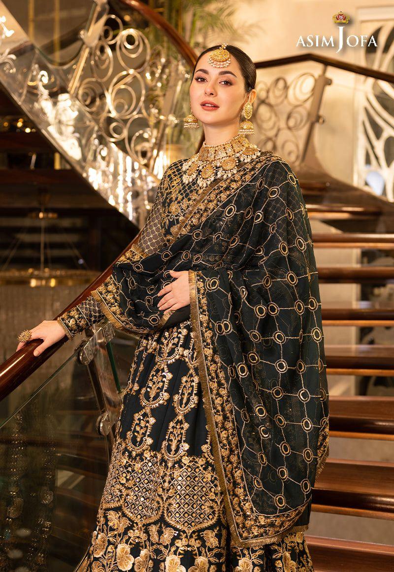 ASIM JOFA LUXUR PRET AJHJ-25 STITCHED - Aqsa Fabrics