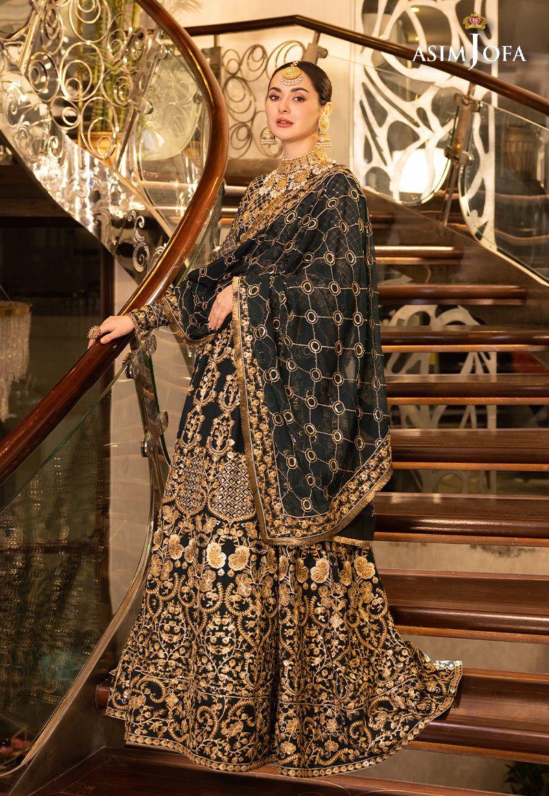 ASIM JOFA LUXUR PRET AJHJ-25 STITCHED - Aqsa Fabrics