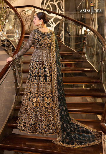 ASIM JOFA LUXUR PRET AJHJ-25 STITCHED - Aqsa Fabrics