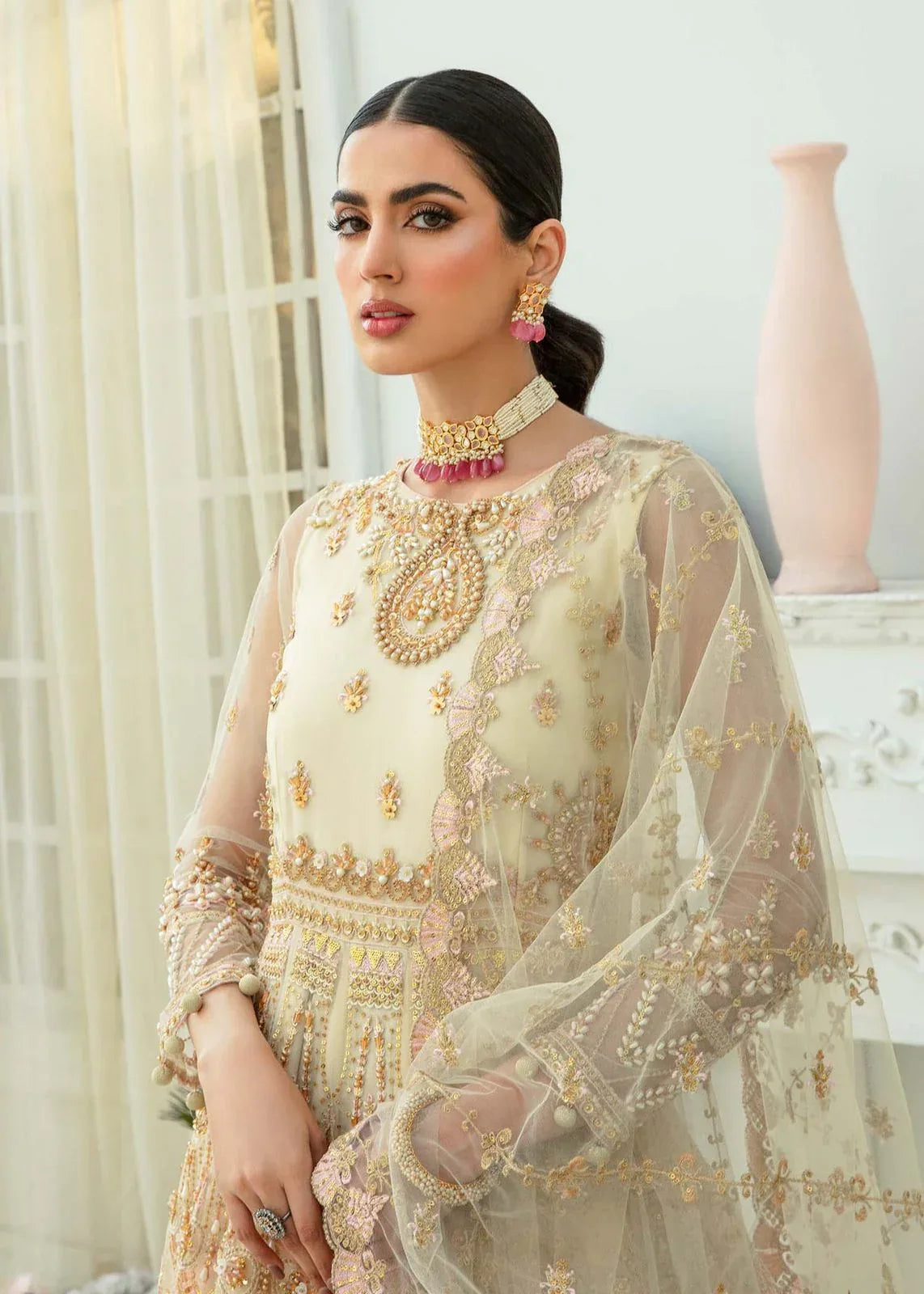 DASTOOR | Rosa - Aqsa Fabrics