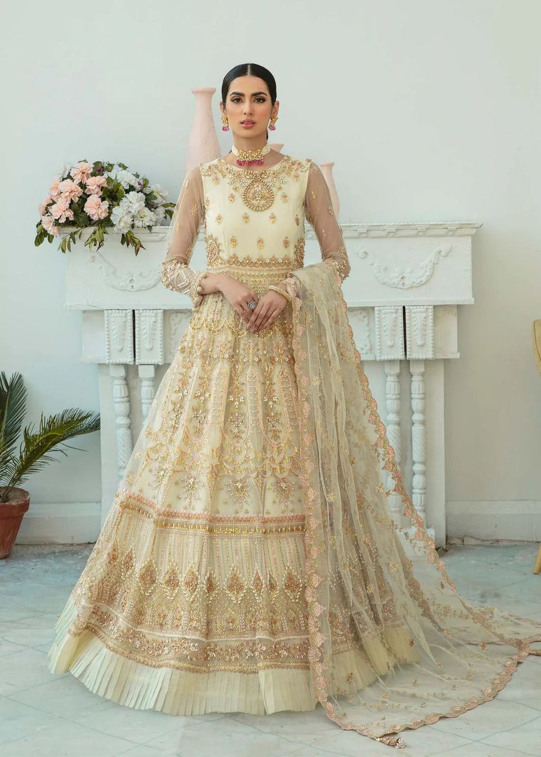 DASTOOR | Rosa - Aqsa Fabrics
