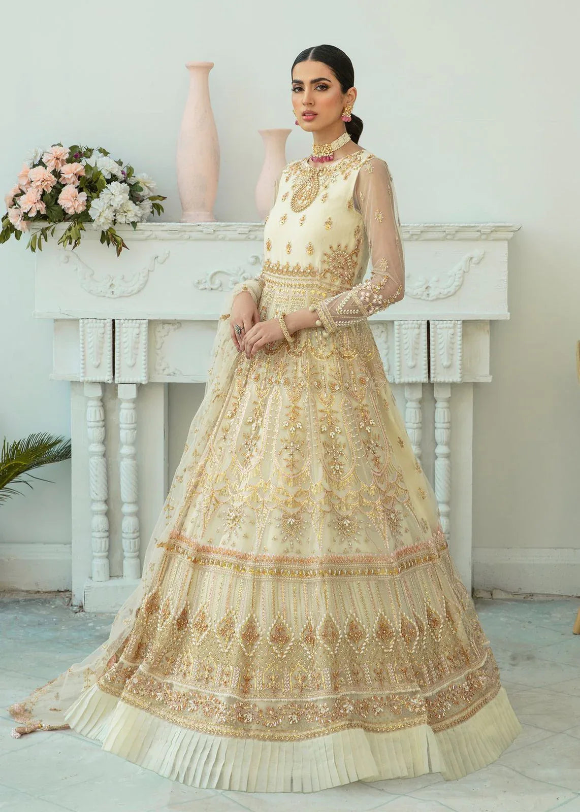 DASTOOR | Rosa - Aqsa Fabrics