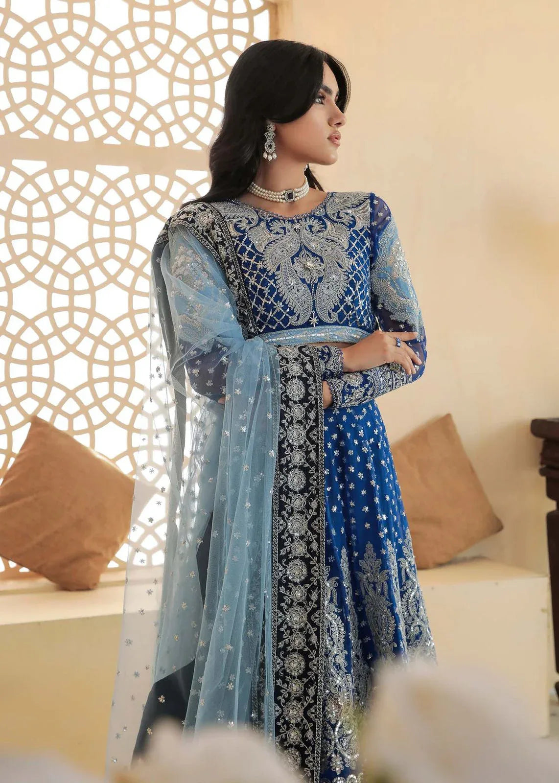 DASTOOR | Mor Pankh - Aqsa Fabrics