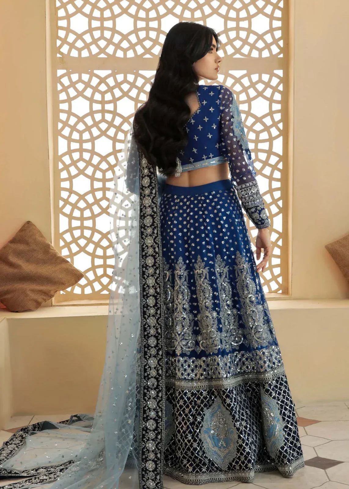 DASTOOR | Mor Pankh - Aqsa Fabrics