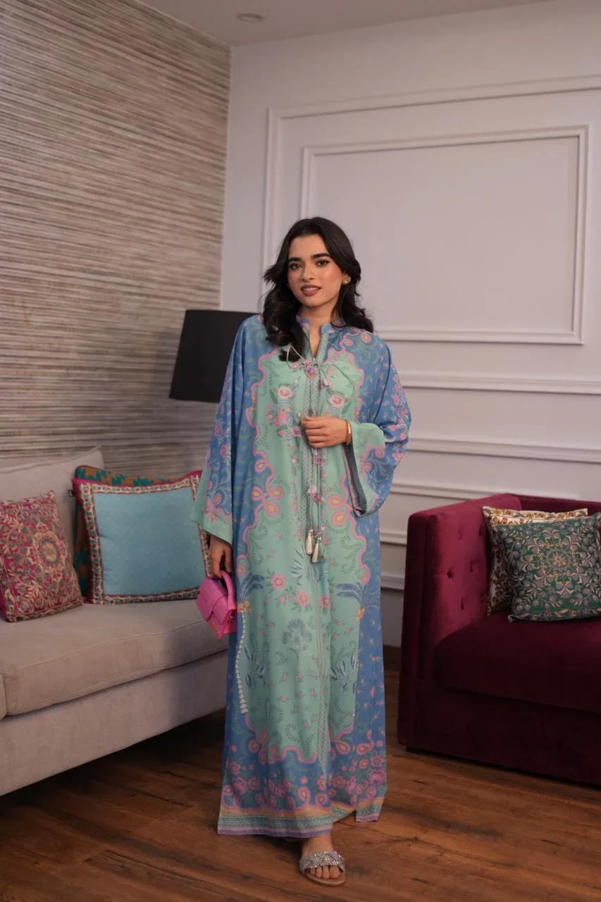 Muntaha | Luxury Kaftans | Samawi - Aqsa Fabrics