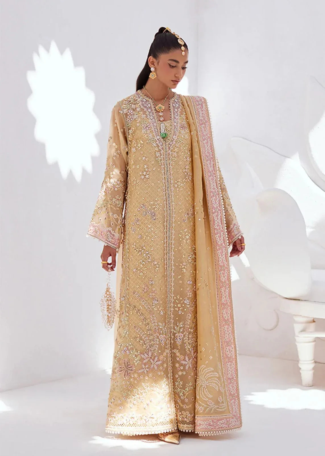 Suffuse | Freeshia RTW'24 | Suha - Aqsa Fabrics