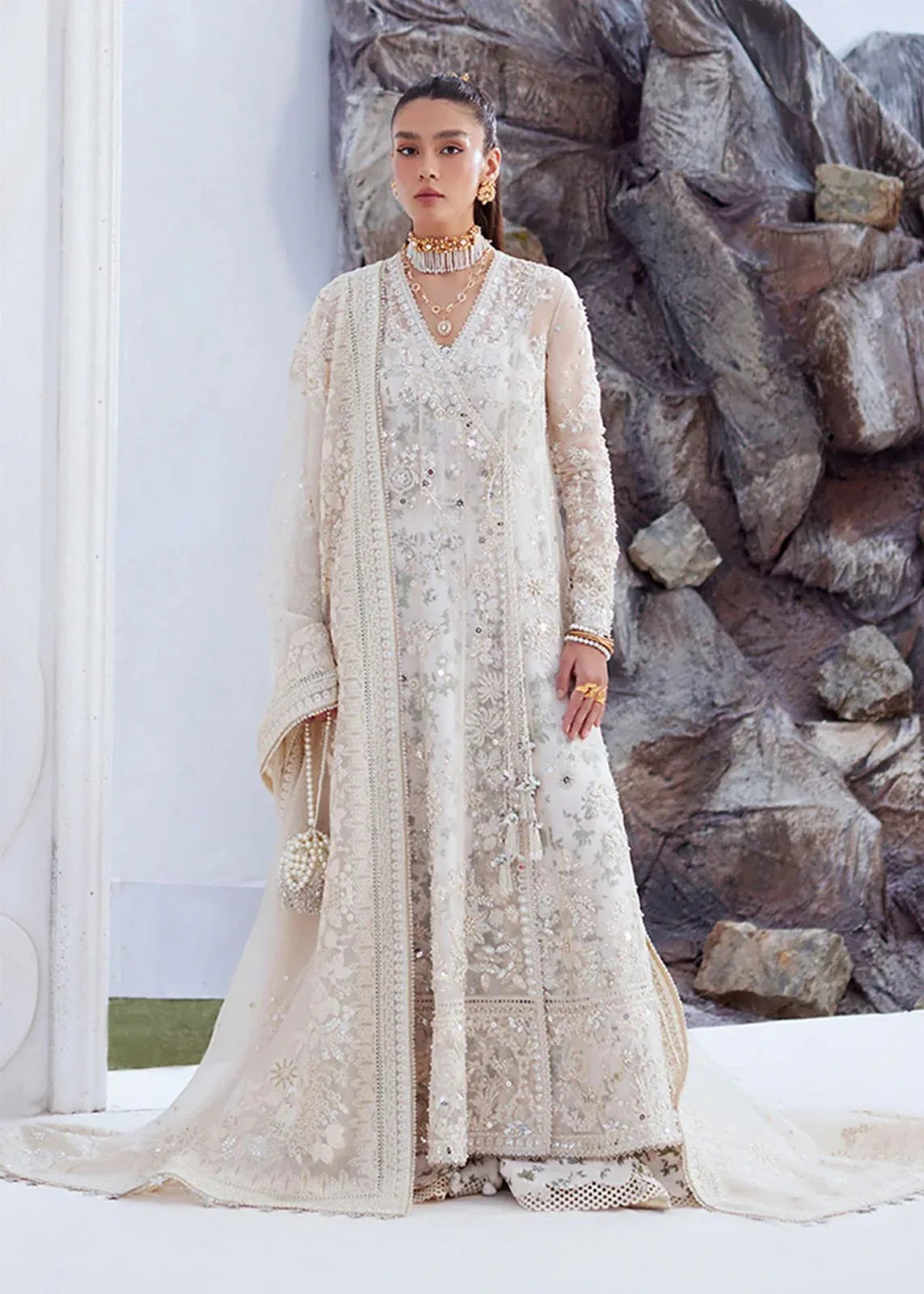 Suffuse | Freeshia RTW'24 | Yasna - Aqsa Fabrics