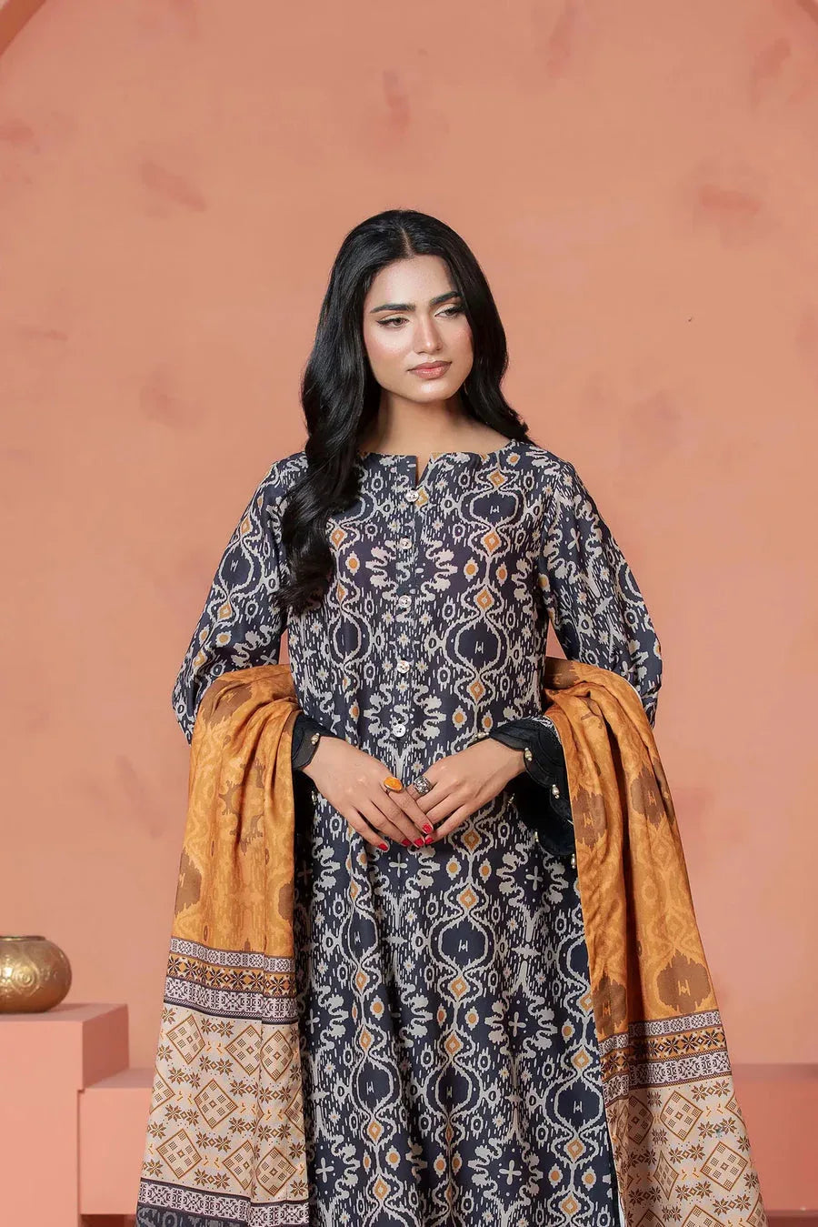 Adans Libas | Khaddar 25 | SLUB 7753 - Aqsa Fabrics