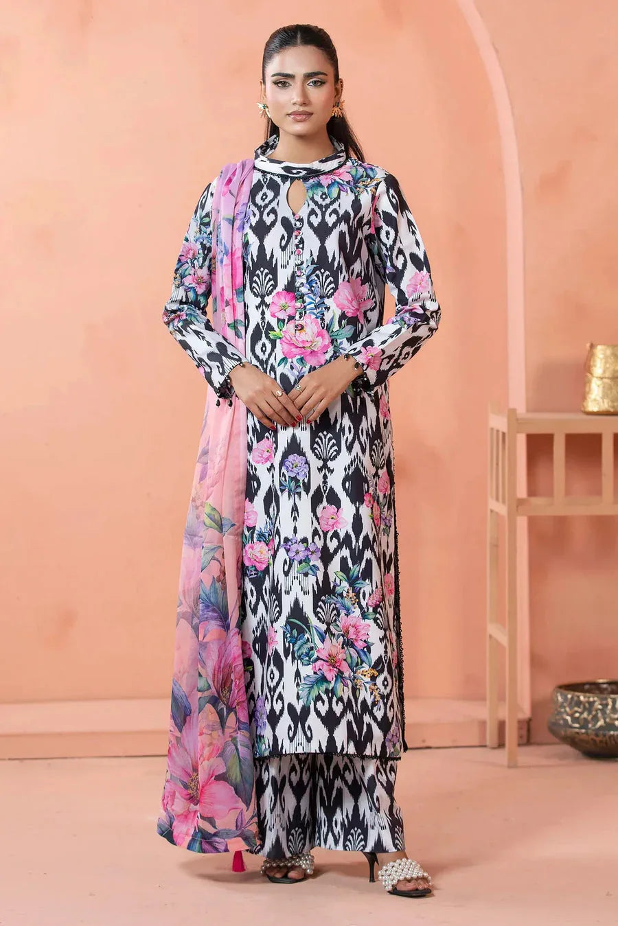 Adans Libas | Khaddar 25 | SLUB 7756 - Aqsa Fabrics