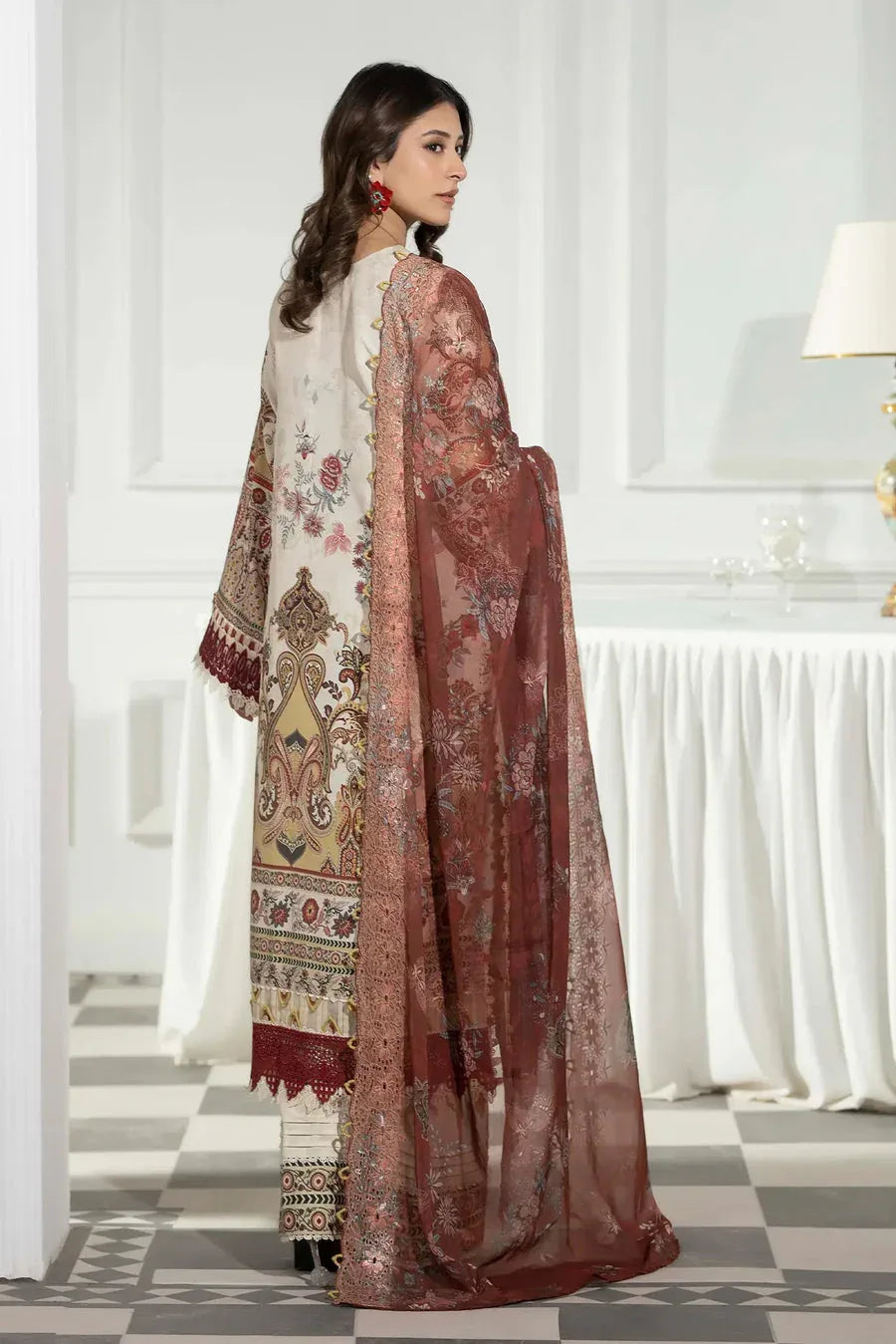 Adans Libas | Rukhsar Atelier | RUKHSAR 1530 - Aqsa Fabrics
