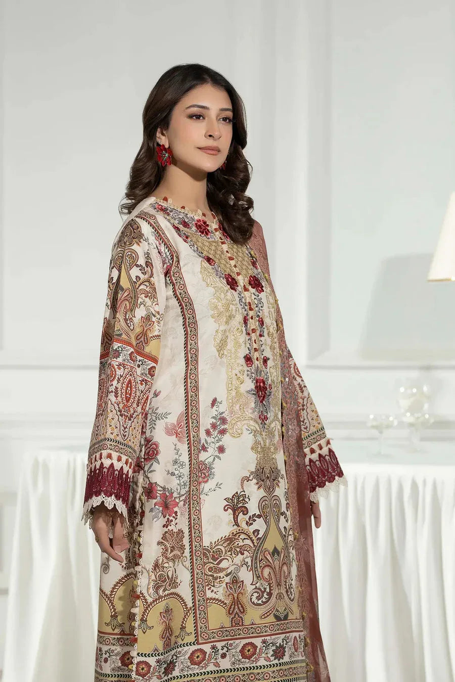 Adans Libas | Rukhsar Atelier | RUKHSAR 1530 - Aqsa Fabrics