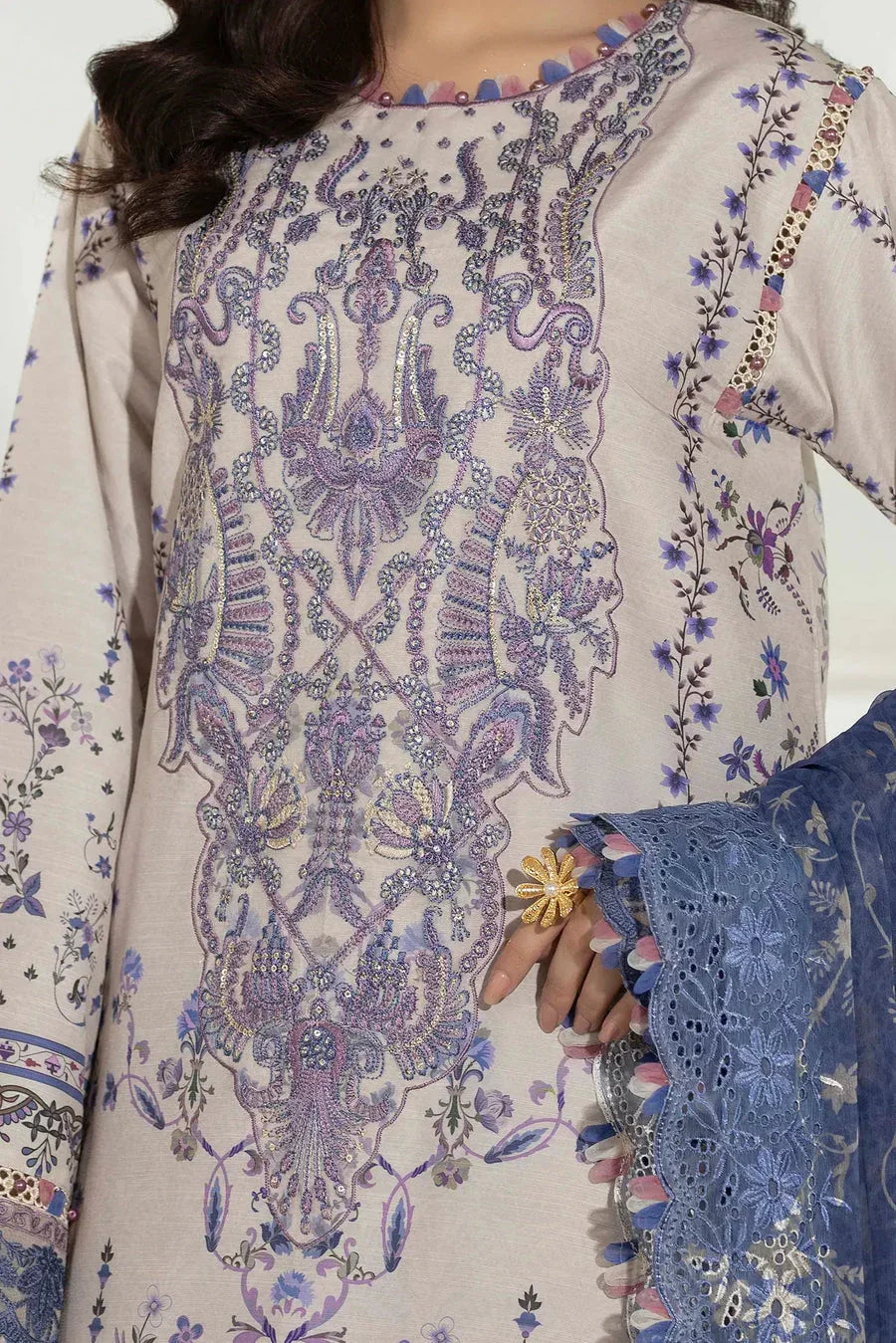 Adans Libas | Rukhsar Atelier | RUKHSAR 1535 - Aqsa Fabrics