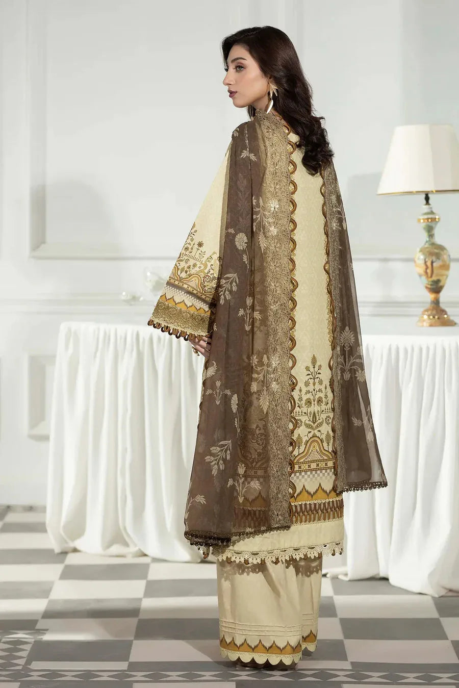 Adans Libas | Rukhsar Atelier | RUKHSAR 1536 - Aqsa Fabrics