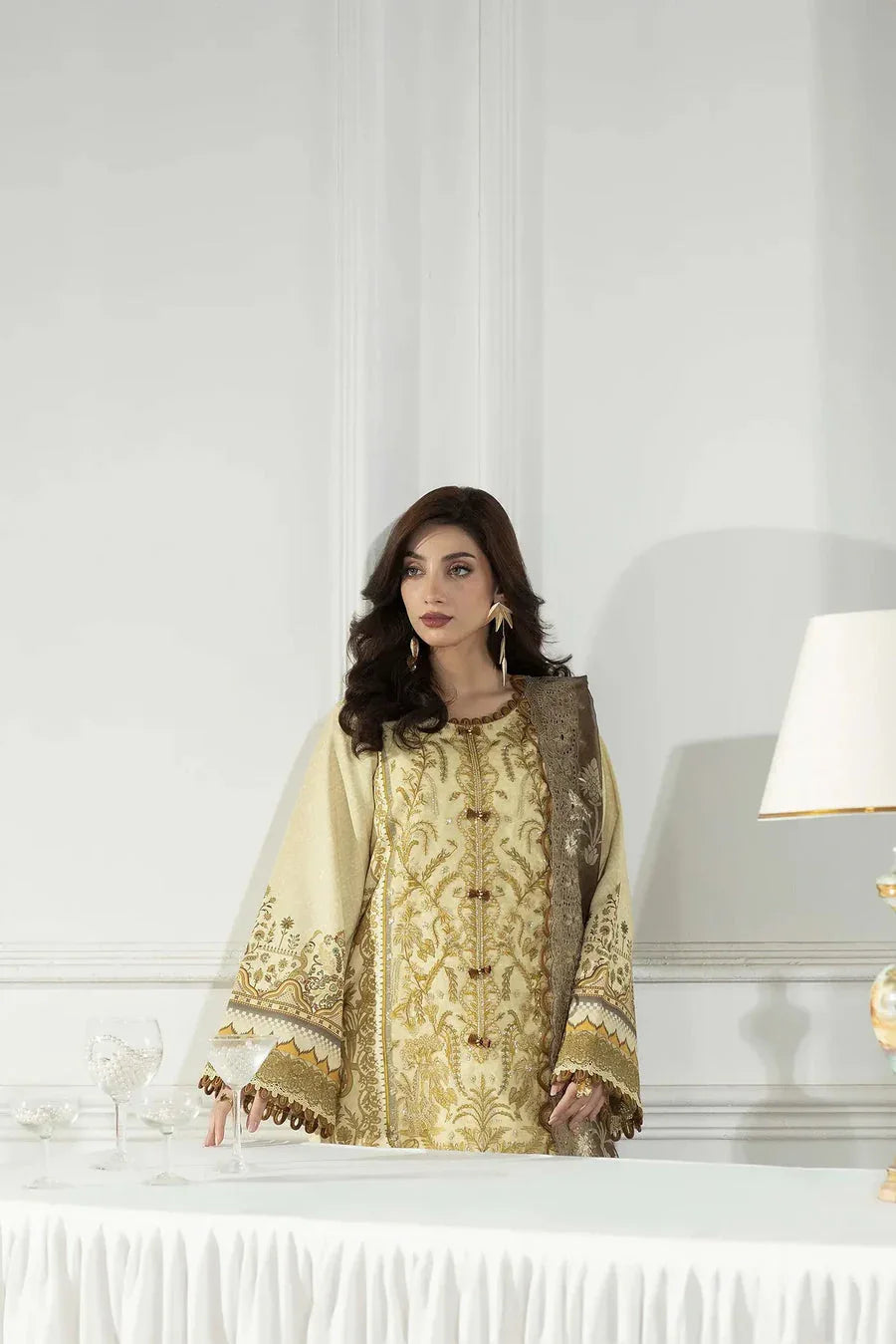 Adans Libas | Rukhsar Atelier | RUKHSAR 1536 - Aqsa Fabrics