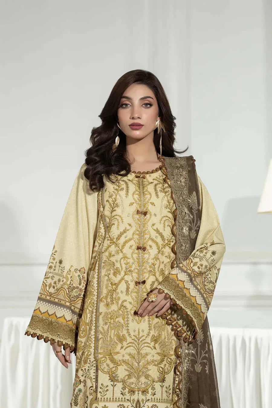 Adans Libas | Rukhsar Atelier | RUKHSAR 1536 - Aqsa Fabrics