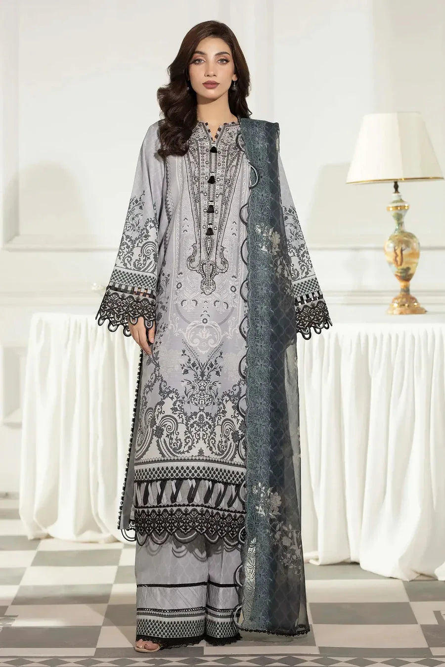 Adans Libas | Rukhsar Atelier | RUKHSAR 1537 - Aqsa Fabrics