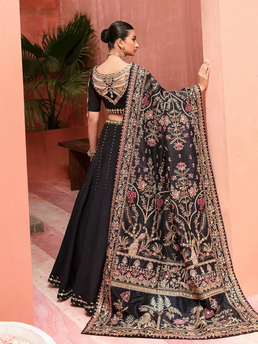 Gulaal | Wedding Formals | MAYAL GL-WS-22V1-32 (LEHNGA AND CHOLI) - Aqsa Fabrics