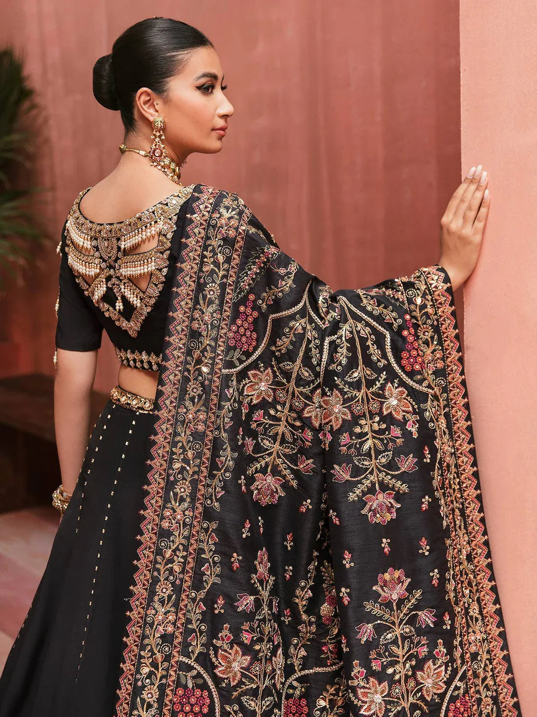 Gulaal | Wedding Formals | MAYAL GL-WS-22V1-32 (LEHNGA AND CHOLI) - Aqsa Fabrics