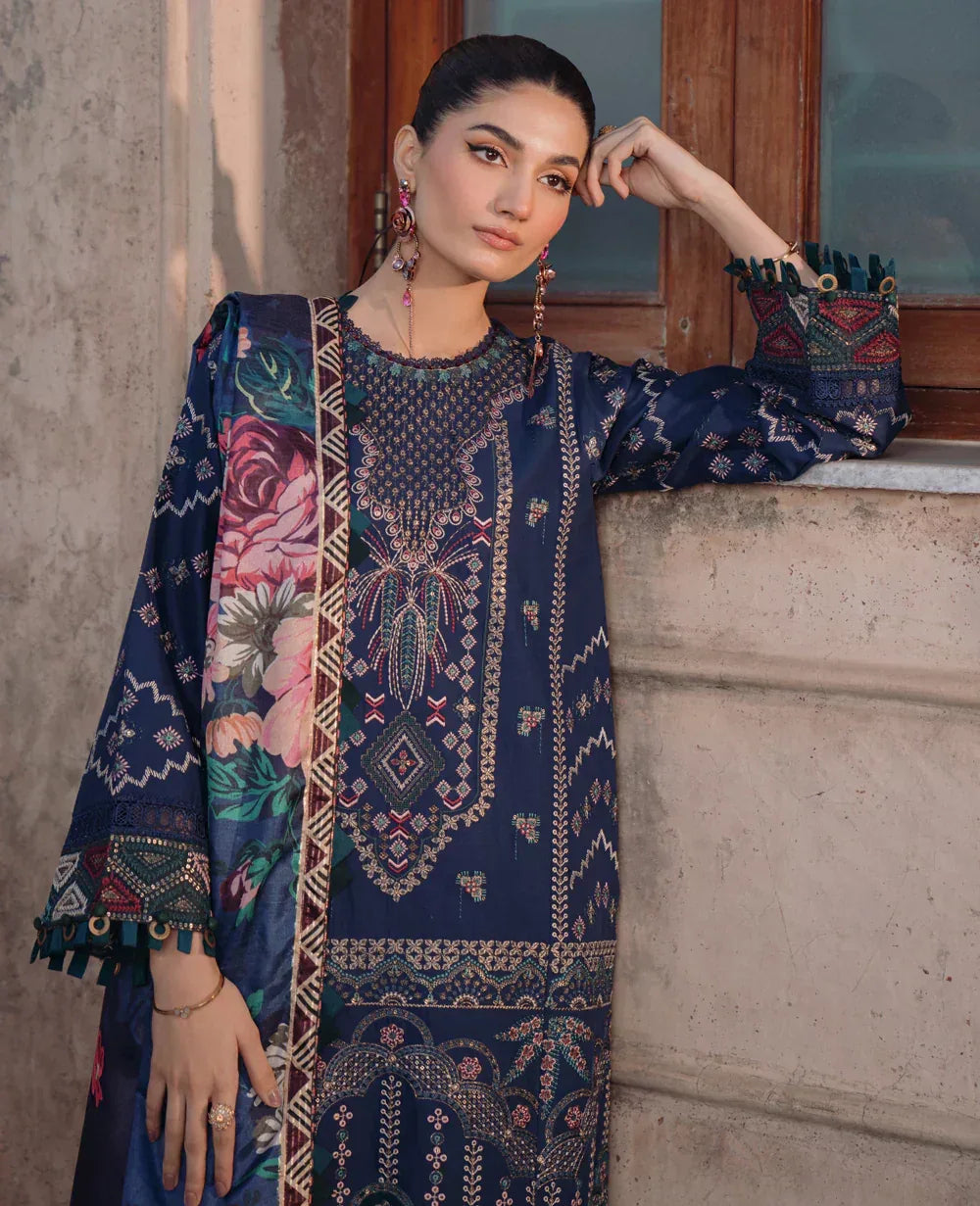 Xenia Formals | Lawn Collection 24 | Aali - Aqsa Fabrics