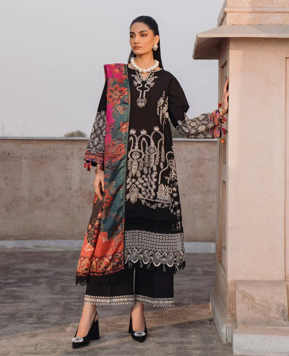 Xenia Formals | Lawn Collection 24 | Adan - Aqsa Fabrics