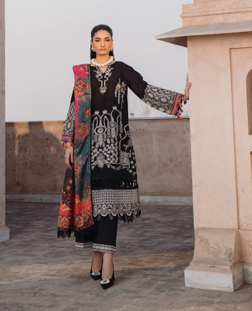 Xenia Formals | Lawn Collection 24 | Adan - Aqsa Fabrics