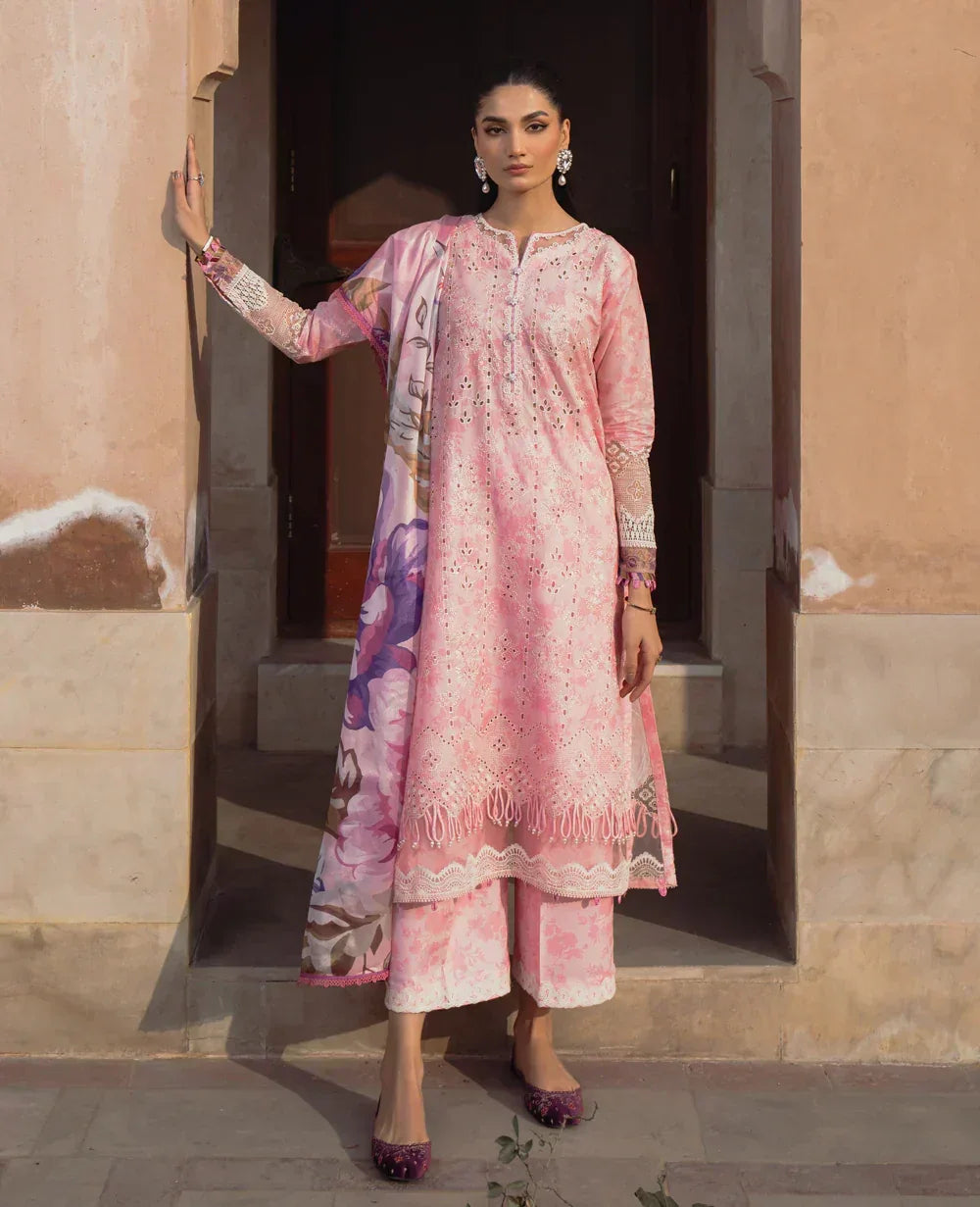 Xenia Formals | Lawn Collection 24 | Afaf - Aqsa Fabrics