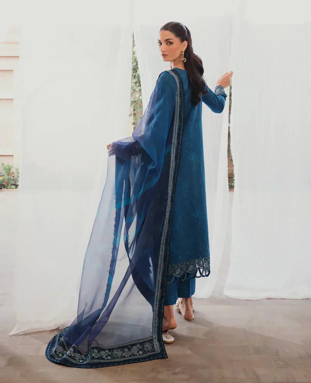 Xenia Formals | Lawn Collection 24 | Taslima - Aqsa Fabrics