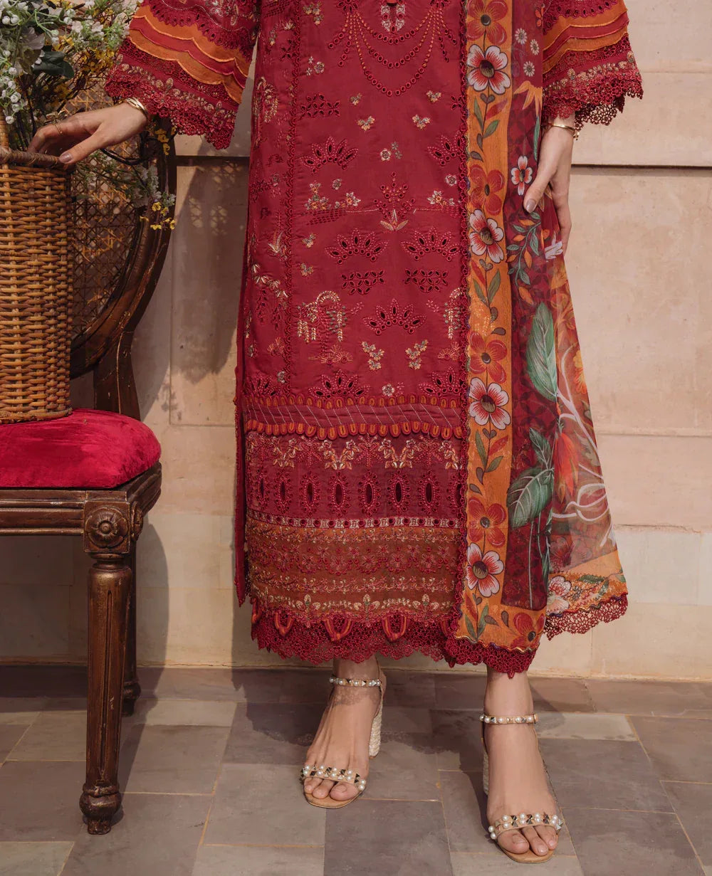 Xenia Formals | Lawn Collection 24 | Zeba - Aqsa Fabrics