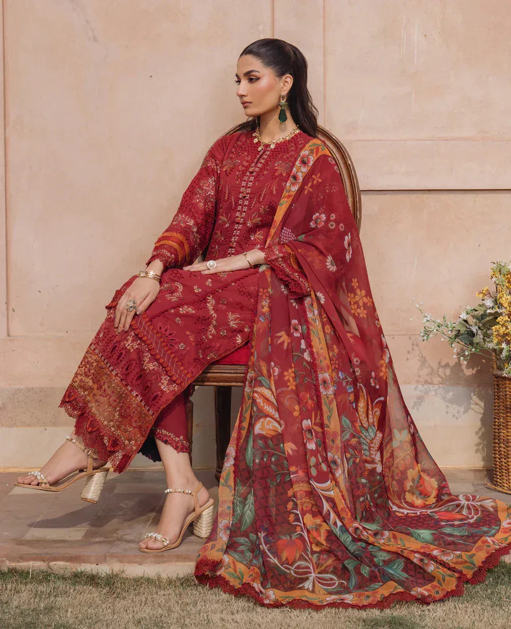 Xenia Formals | Lawn Collection 24 | Zeba - Aqsa Fabrics