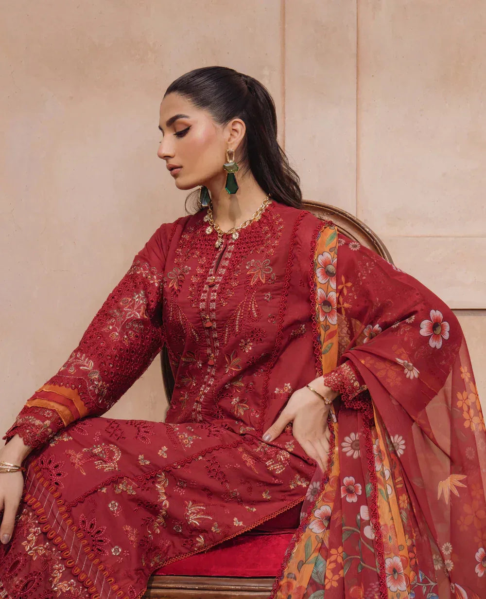 Xenia Formals | Lawn Collection 24 | Zeba - Aqsa Fabrics