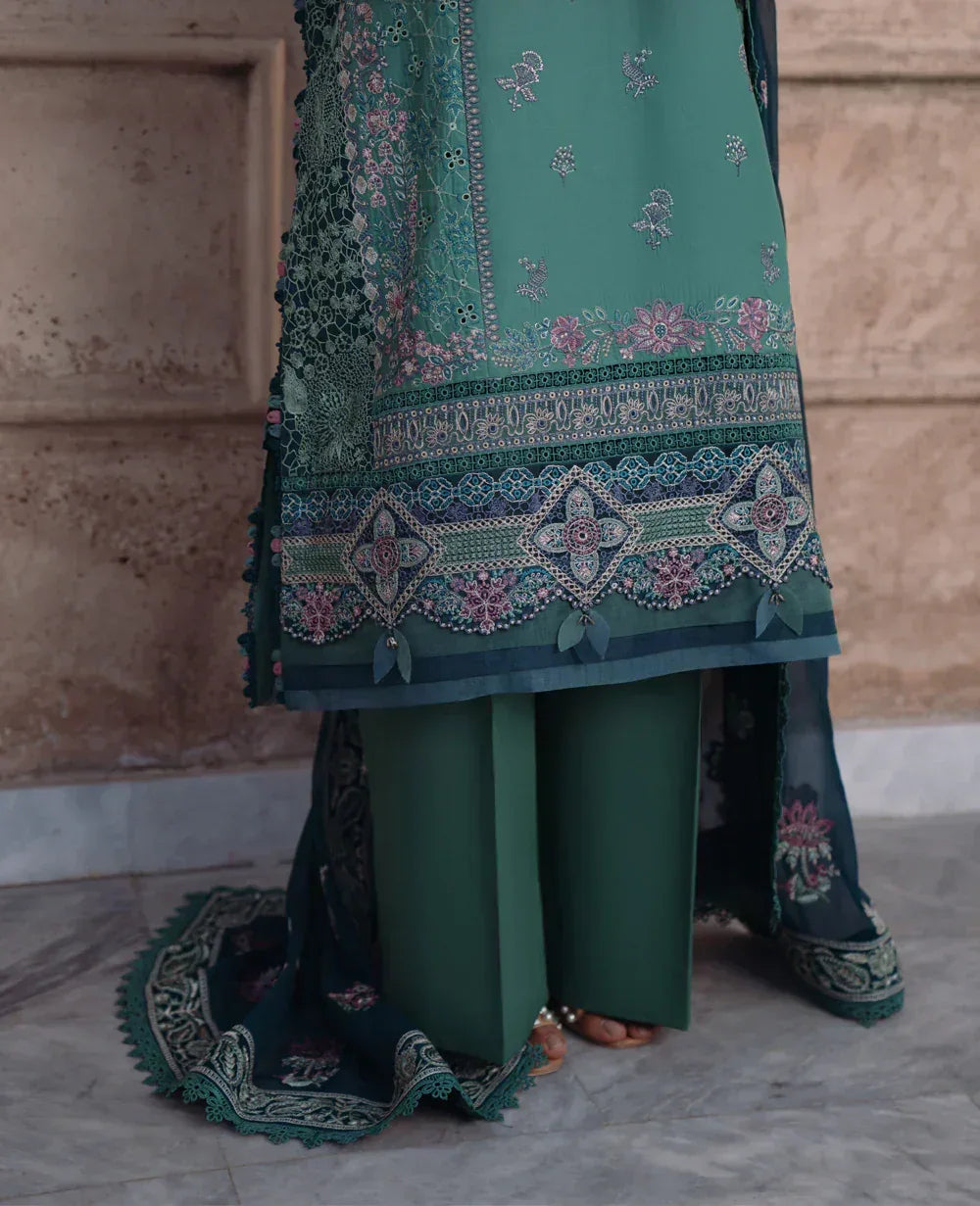 Xenia Formals | Lawn Collection 24 | Zevah - Aqsa Fabrics