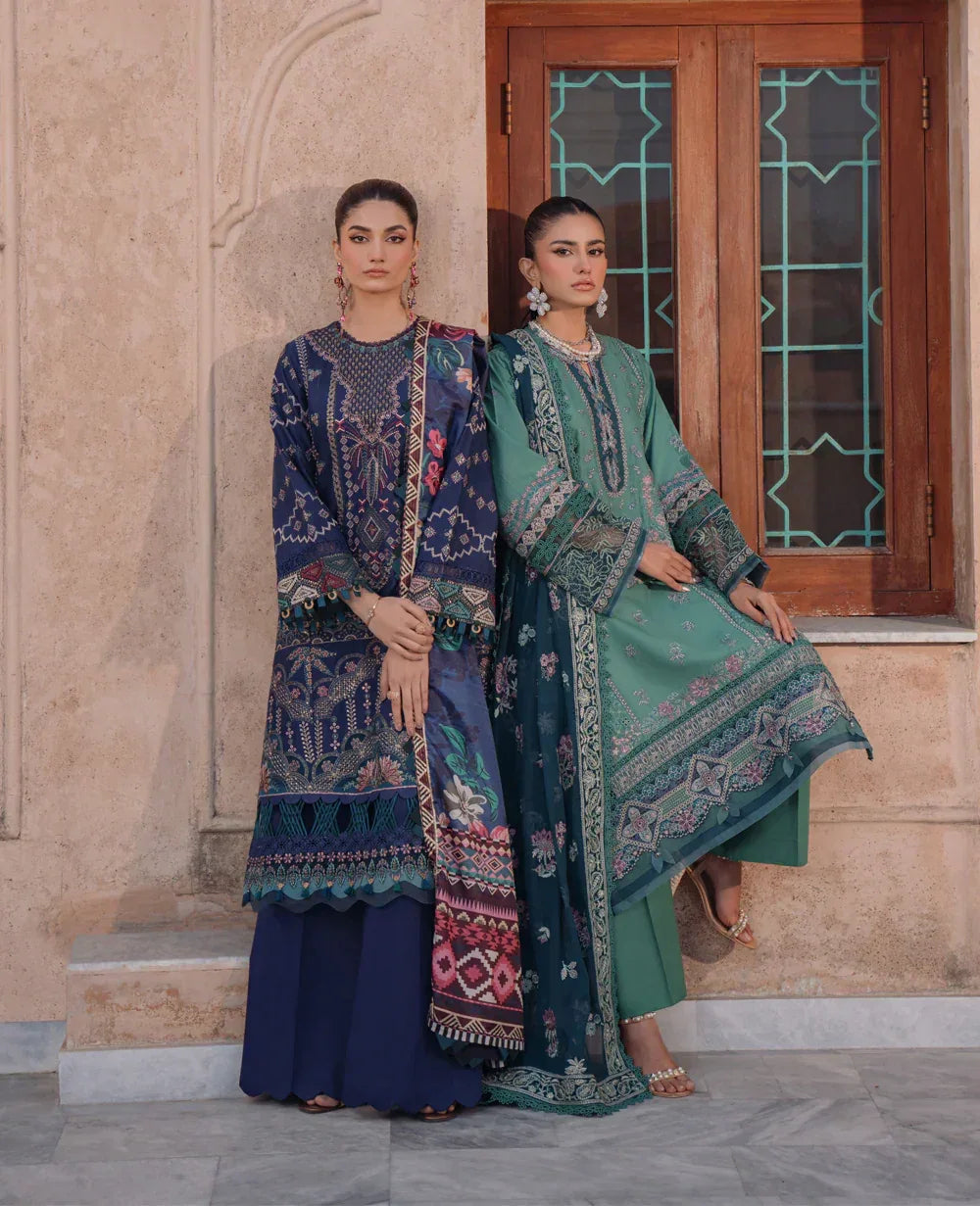 Xenia Formals | Lawn Collection 24 | Zevah - Aqsa Fabrics