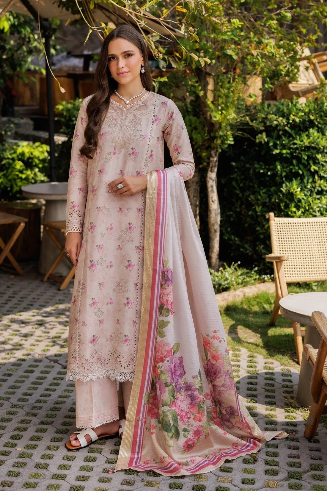 Xenia Formals | Luxury Lawn 25 | ANNAYA - Aqsa Fabrics