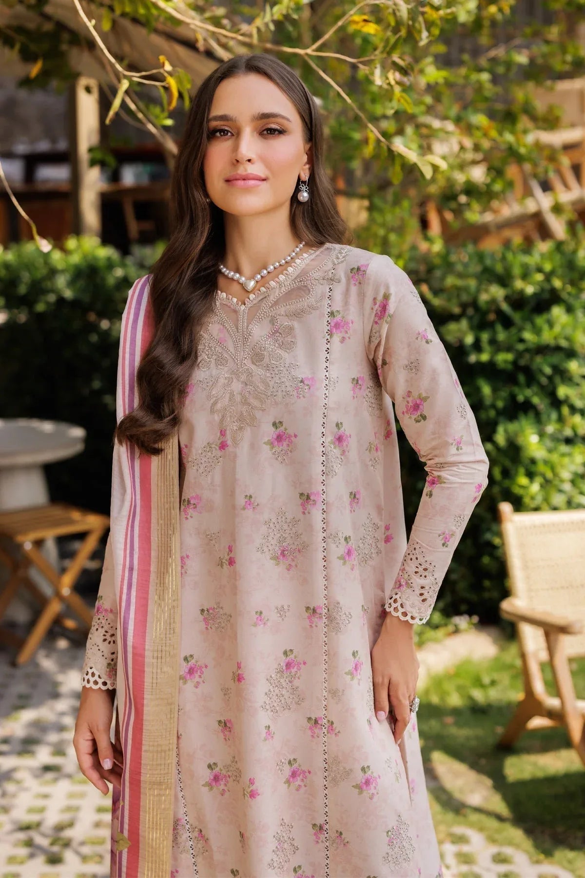 Xenia Formals | Luxury Lawn 25 | ANNAYA - Aqsa Fabrics
