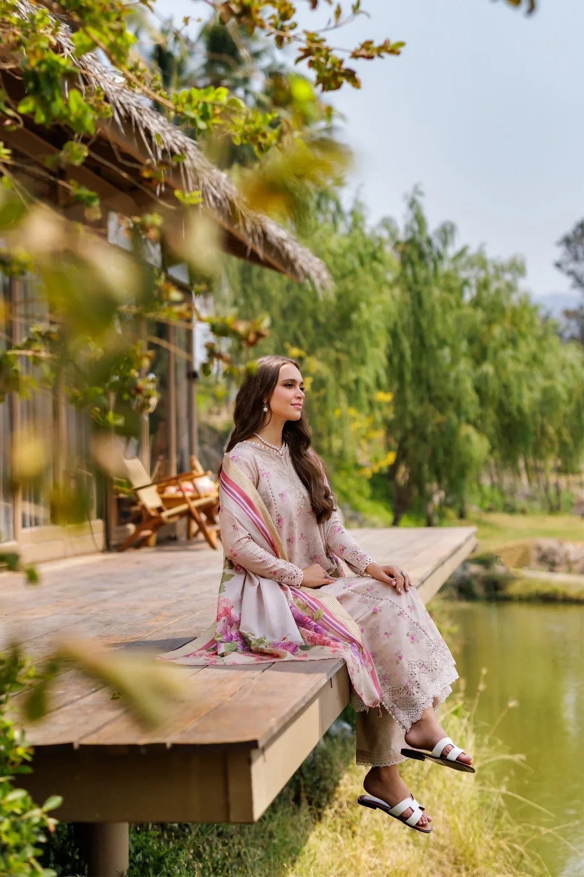 Xenia Formals | Luxury Lawn 25 | ANNAYA - Aqsa Fabrics