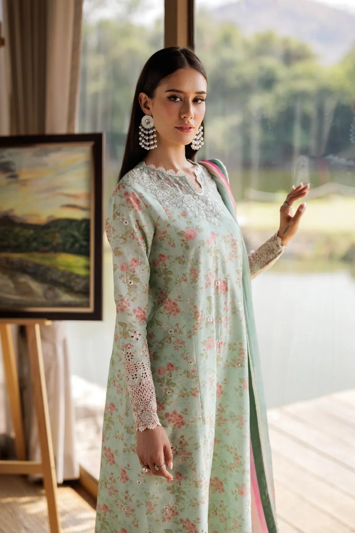 Xenia Formals | Luxury Lawn 25 | BARRIE - Aqsa Fabrics