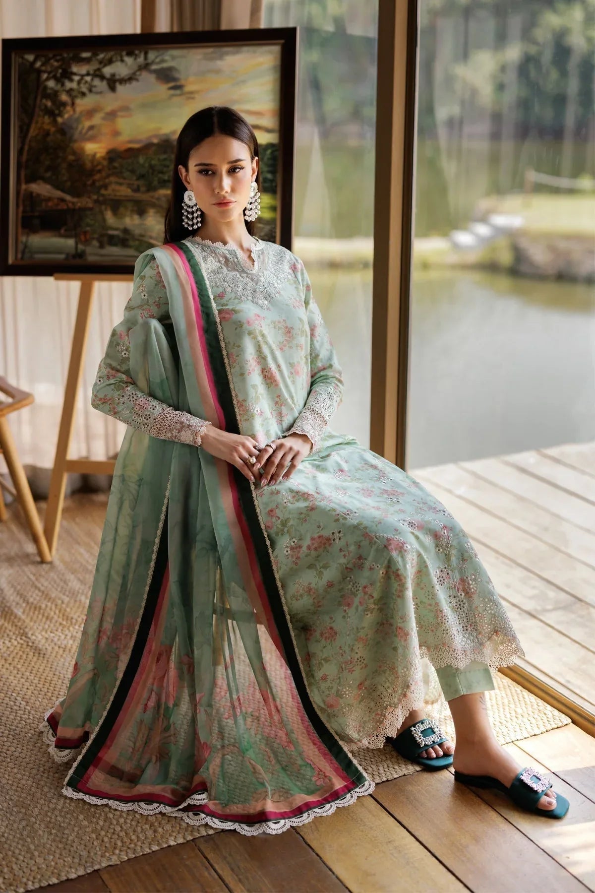 Xenia Formals | Luxury Lawn 25 | BARRIE - Aqsa Fabrics