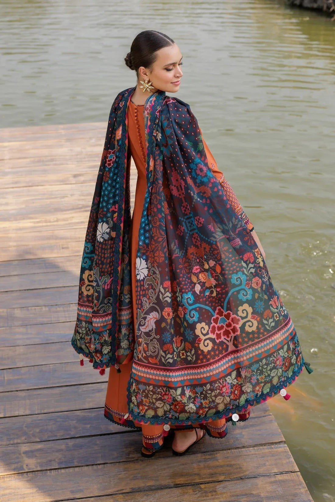 Xenia Formals | Luxury Lawn 25 | HANNAH - Aqsa Fabrics