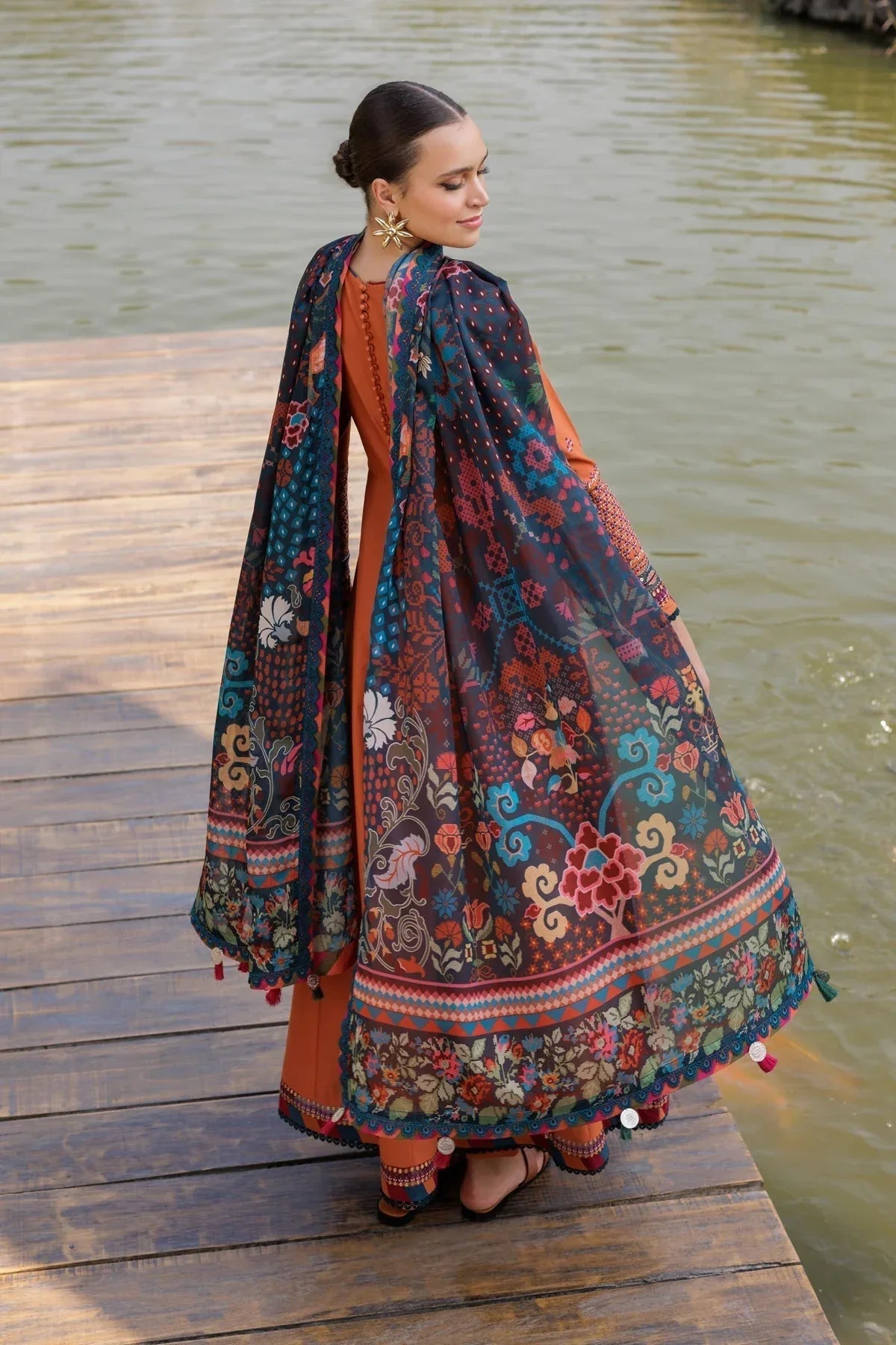 Xenia Formals | Luxury Lawn 25 | HANNAH - Aqsa Fabrics