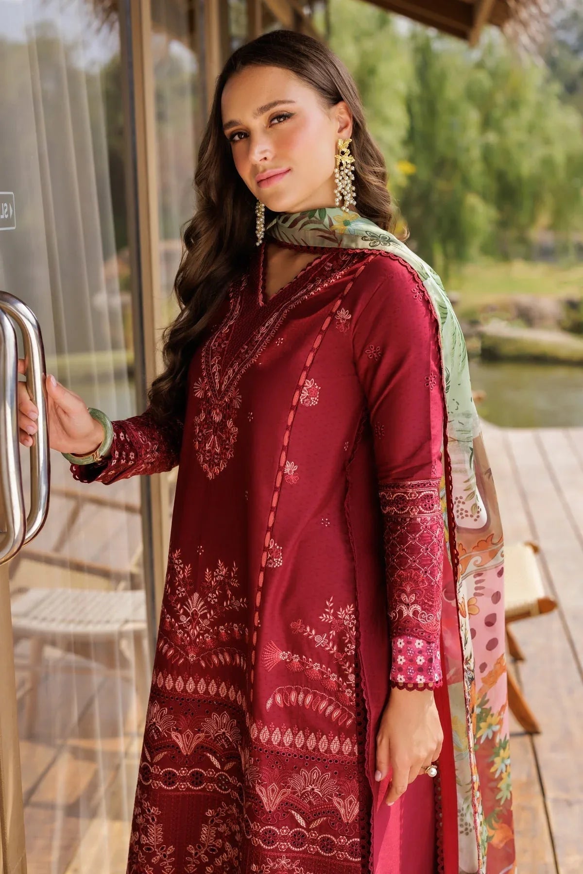 Xenia Formals | Luxury Lawn 25 | PAULA - Aqsa Fabrics