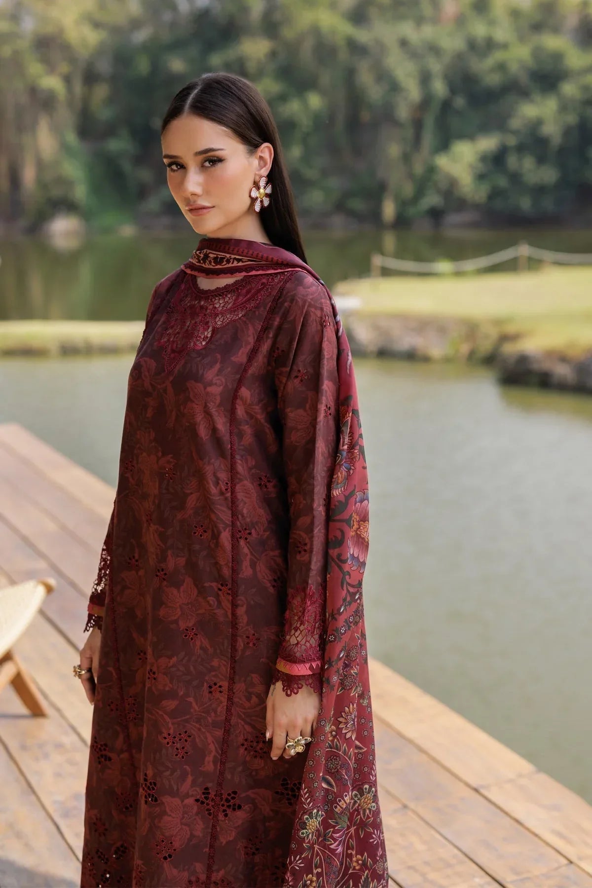 Xenia Formals | Luxury Lawn 25 | REEM - Aqsa Fabrics