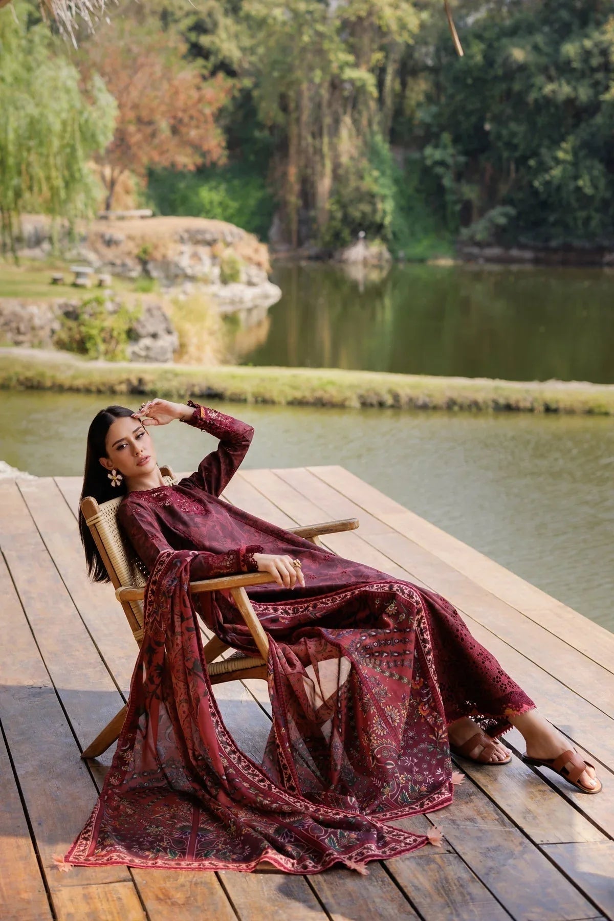 Xenia Formals | Luxury Lawn 25 | REEM - Aqsa Fabrics
