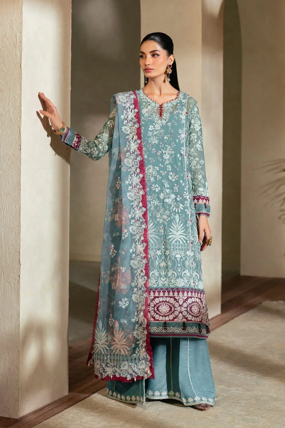Xenia Formals | Niran Formals | ELYSIA - Aqsa Fabrics