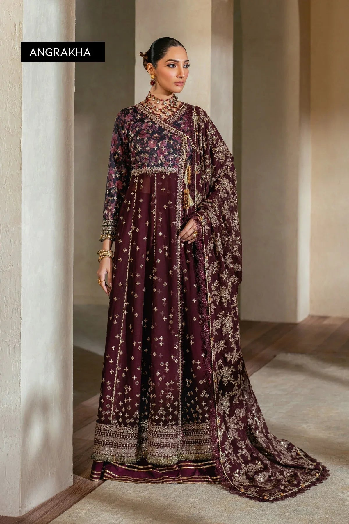 Xenia Formals | Niran Formals | LUNE - Aqsa Fabrics