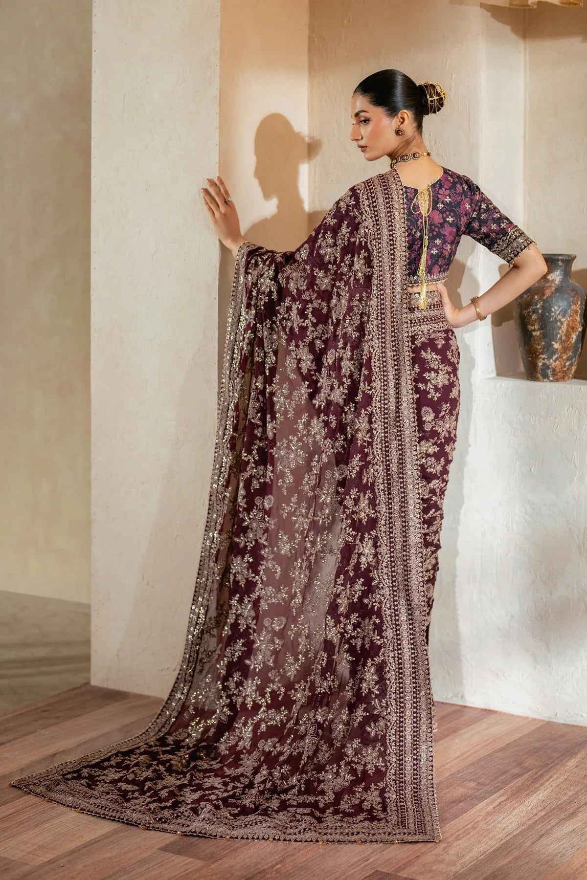 Xenia Formals | Niran Formals | LUNE - Aqsa Fabrics
