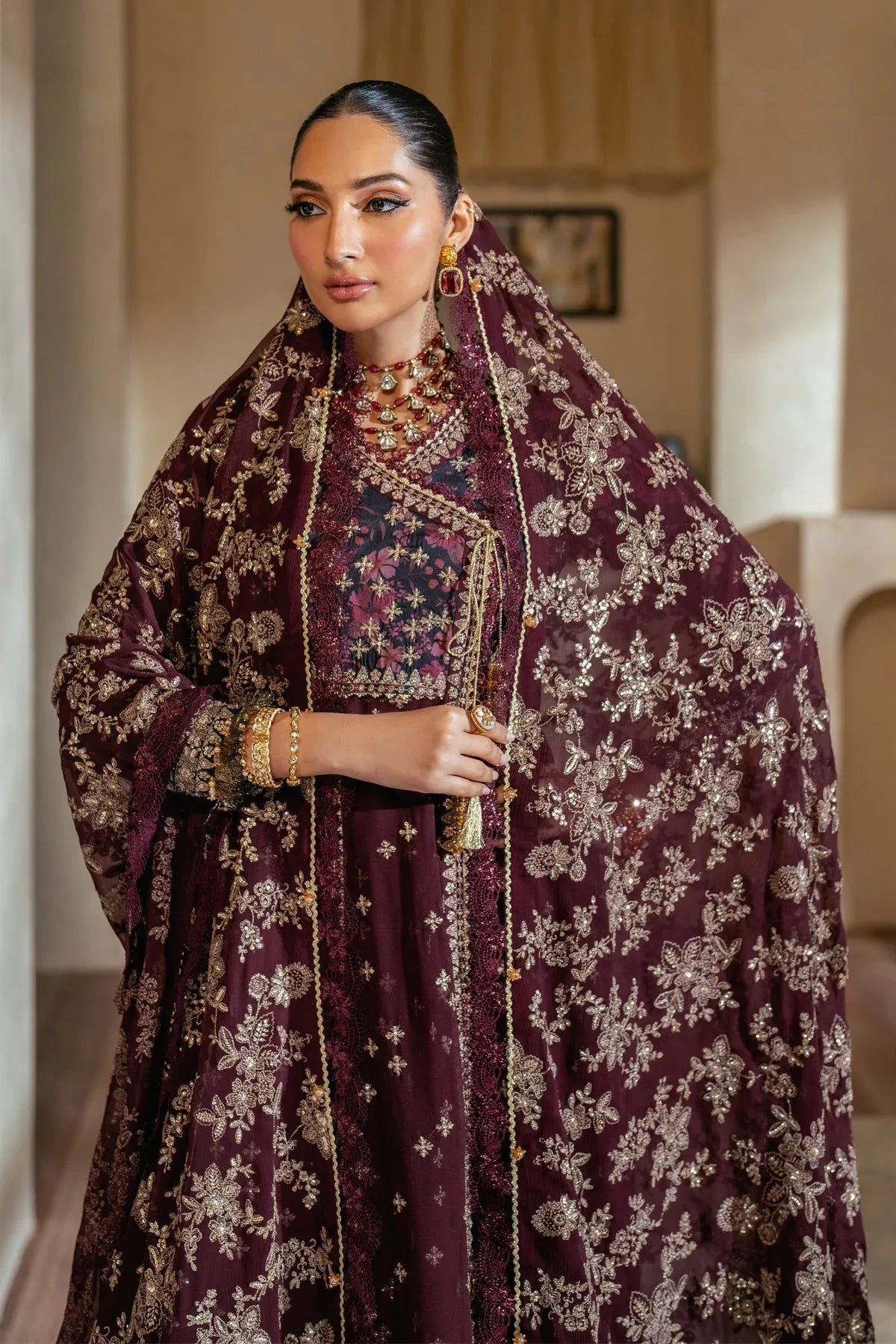 Xenia Formals | Niran Formals | LUNE - Aqsa Fabrics